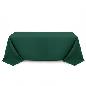 Premium Polyester Rectangle Tablecloth 90"x132" - 220GSM - By TCF Linens