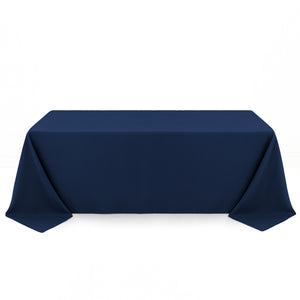 Premium Polyester Rectangle Tablecloth 90"x132" - 220GSM - By TCF Linens