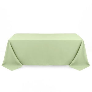 Premium Polyester Rectangle Tablecloth 90"x132" - 220GSM - By TCF Linens