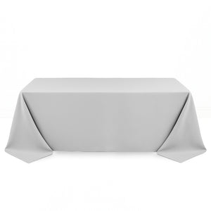 Premium Polyester Rectangle Tablecloth 90"x132" - 220GSM - By TCF Linens