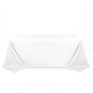Premium Polyester Rectangle Tablecloth 90"x132" - 220GSM - By TCF Linens