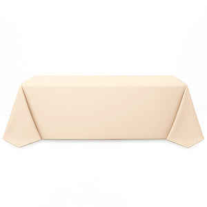 Premium Polyester Rectangle Tablecloth 90"x156" - 220GSM - By TCF Linens