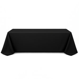 Premium Polyester Rectangle Tablecloth 90"x156" - 220GSM - By TCF Linens