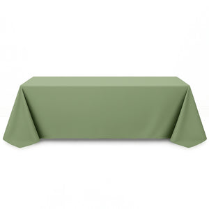 Premium Polyester Rectangle Tablecloth 90"x156" - 220GSM - By TCF Linens