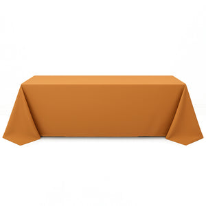 Premium Polyester Rectangle Tablecloth 90"x156" - 220GSM - By TCF Linens
