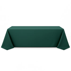 Premium Polyester Rectangle Tablecloth 90"x156" - 220GSM - By TCF Linens