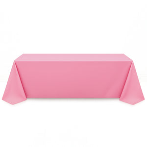 Premium Polyester Rectangle Tablecloth 90"x156" - 220GSM - By TCF Linens