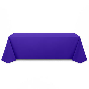 Premium Polyester Rectangle Tablecloth 90"x156" - 220GSM - By TCF Linens