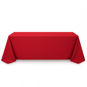 Premium Polyester Rectangle Tablecloth 90"x156" - 220GSM - By TCF Linens