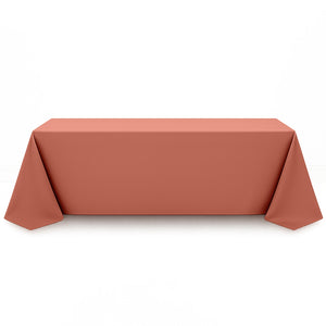 Premium Polyester Rectangle Tablecloth 90"x156" - 220GSM - By TCF Linens