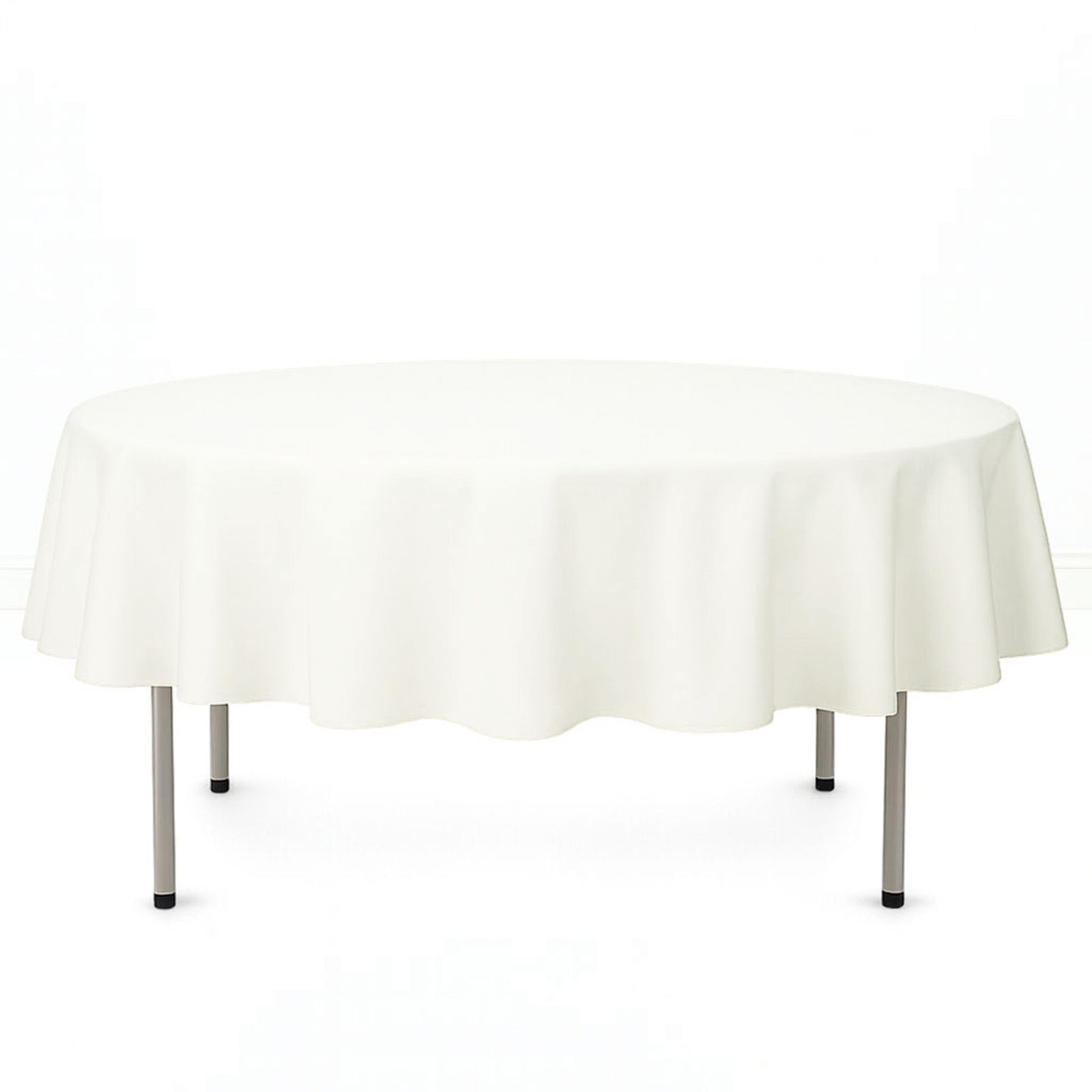 Premium Polyester Round Tablecloth 90" - 220GSM - By TCF Linens