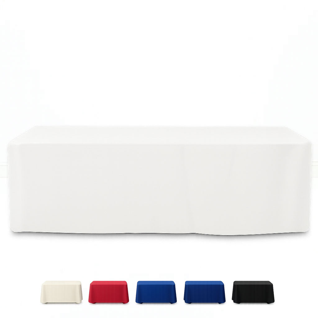 Premium Polyester Rectangle Tablecloth 6ft - 220GSM - By TCF Linens