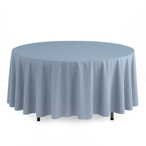 Scuba Polyester Round Tablecloth 108" - By TCF Linens