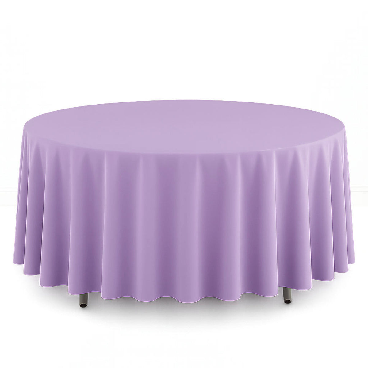 Scuba Polyester Round Tablecloth 108" - By TCF Linens