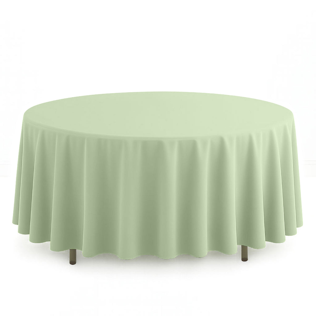 Scuba Polyester Round Tablecloth 108" - By TCF Linens