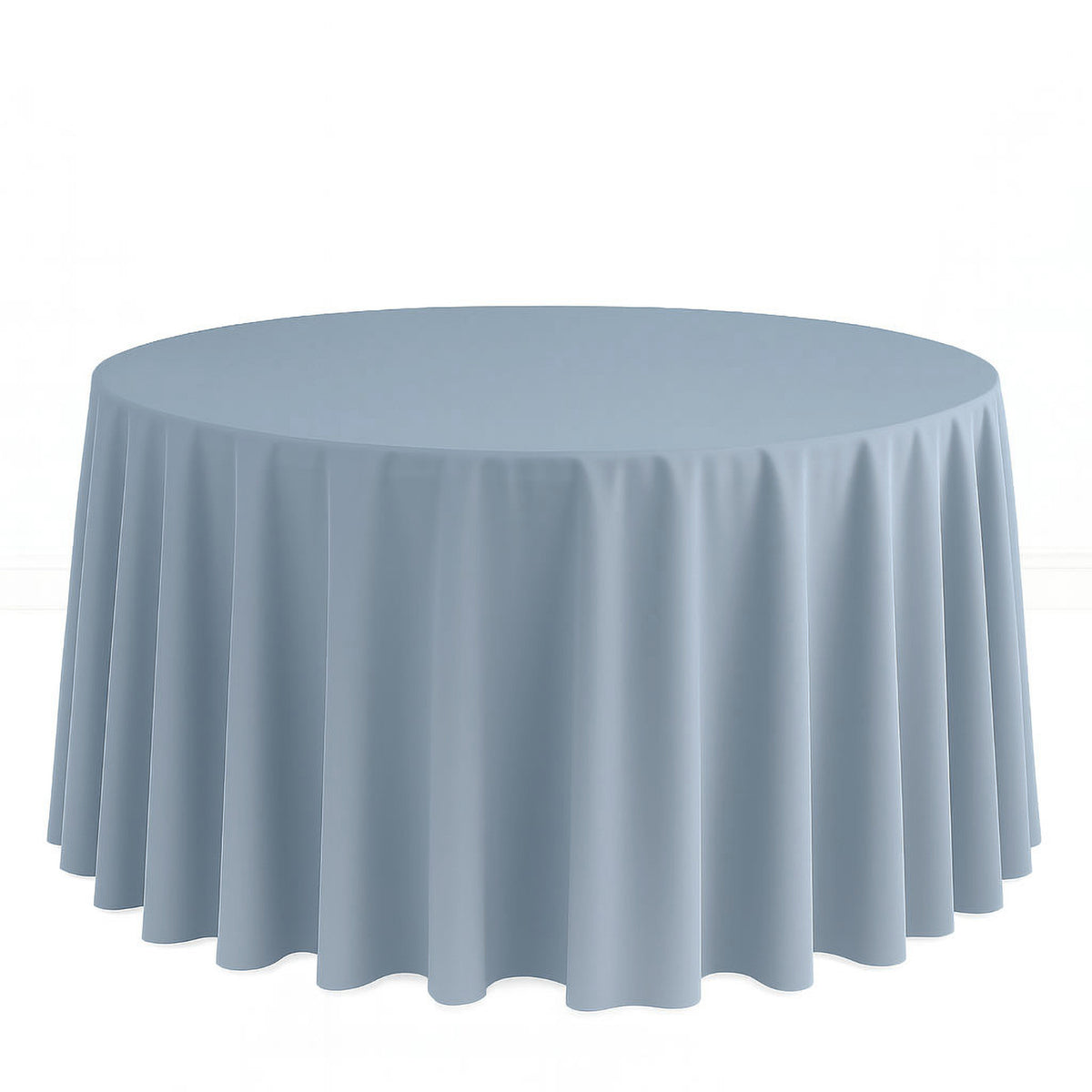 Scuba Polyester Round Tablecloth 120" - By TCF Linens