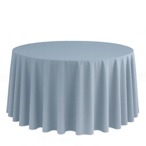 Scuba Polyester Round Tablecloth 120" - By TCF Linens