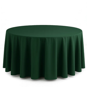 Scuba Polyester Round Tablecloth 120" - By TCF Linens