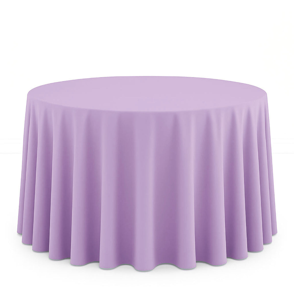 Scuba Polyester Round Tablecloth 120" - By TCF Linens