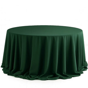 Scuba Polyester Round Tablecloth 132" - By TCF Linens