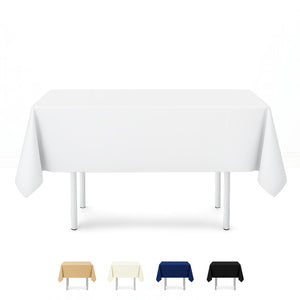 Scuba Polyester Square Tablecloth 54"x54" - By TCF Linens
