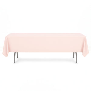 Scuba Polyester Rectangular Tablecloth 60"x102" - By TCF Linens