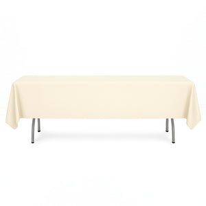 Scuba Polyester Rectangular Tablecloth 60"x102" - By TCF Linens