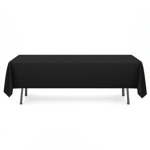 Scuba Polyester Rectangular Tablecloth 60"x102" - By TCF Linens