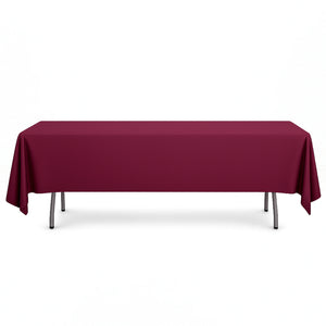 Scuba Polyester Rectangular Tablecloth 60"x102" - By TCF Linens