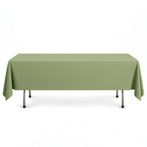 Scuba Polyester Rectangular Tablecloth 60"x102" - By TCF Linens