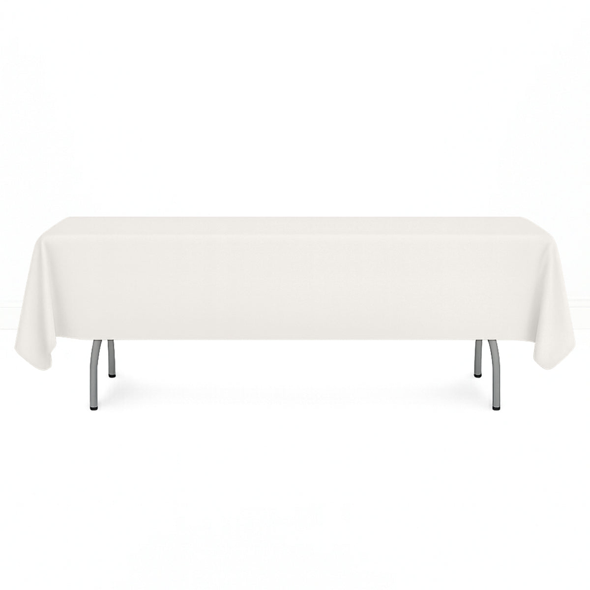 Scuba Polyester Rectangular Tablecloth 60"x102" - By TCF Linens