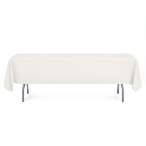 Scuba Polyester Rectangular Tablecloth 60"x102" - By TCF Linens