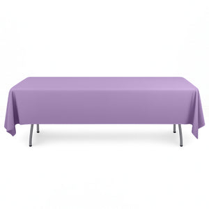 Scuba Polyester Rectangular Tablecloth 60"x102" - By TCF Linens