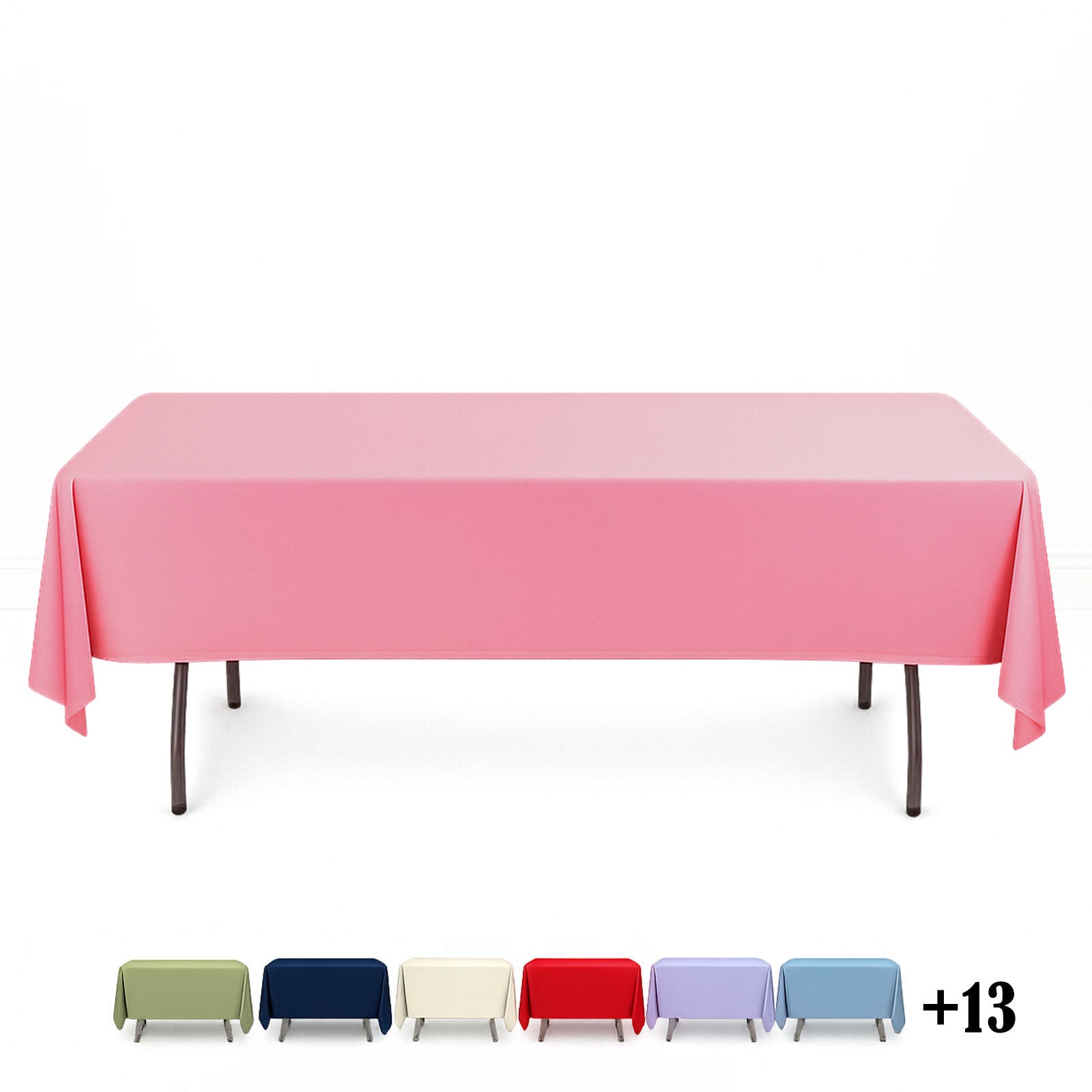 Scuba Polyester Rectangular Tablecloth 60"x102" - By TCF Linens