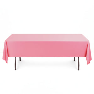 Scuba Polyester Rectangular Tablecloth 60"x102" - By TCF Linens