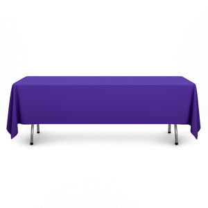 Scuba Polyester Rectangular Tablecloth 60"x102" - By TCF Linens