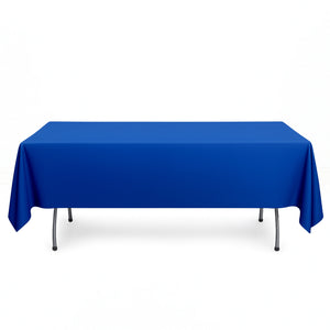 Scuba Polyester Rectangular Tablecloth 60"x102" - By TCF Linens