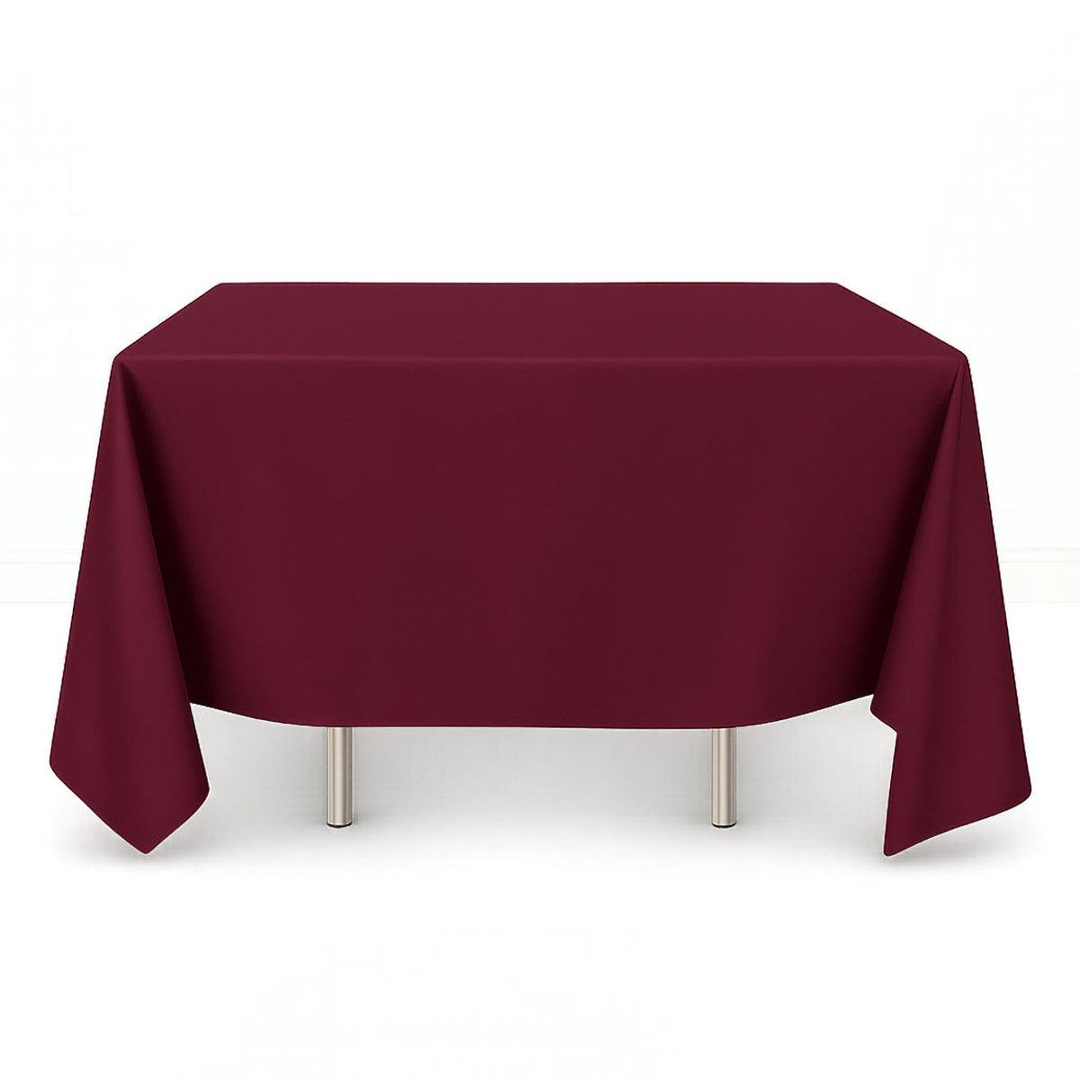 Scuba Polyester Square Tablecloth 70"x70" - By TCF Linens