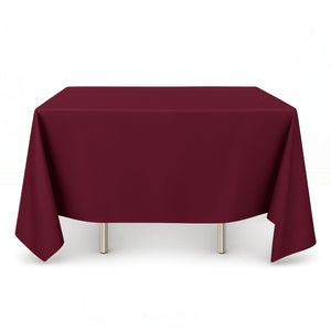 Scuba Polyester Square Tablecloth 70"x70" - By TCF Linens
