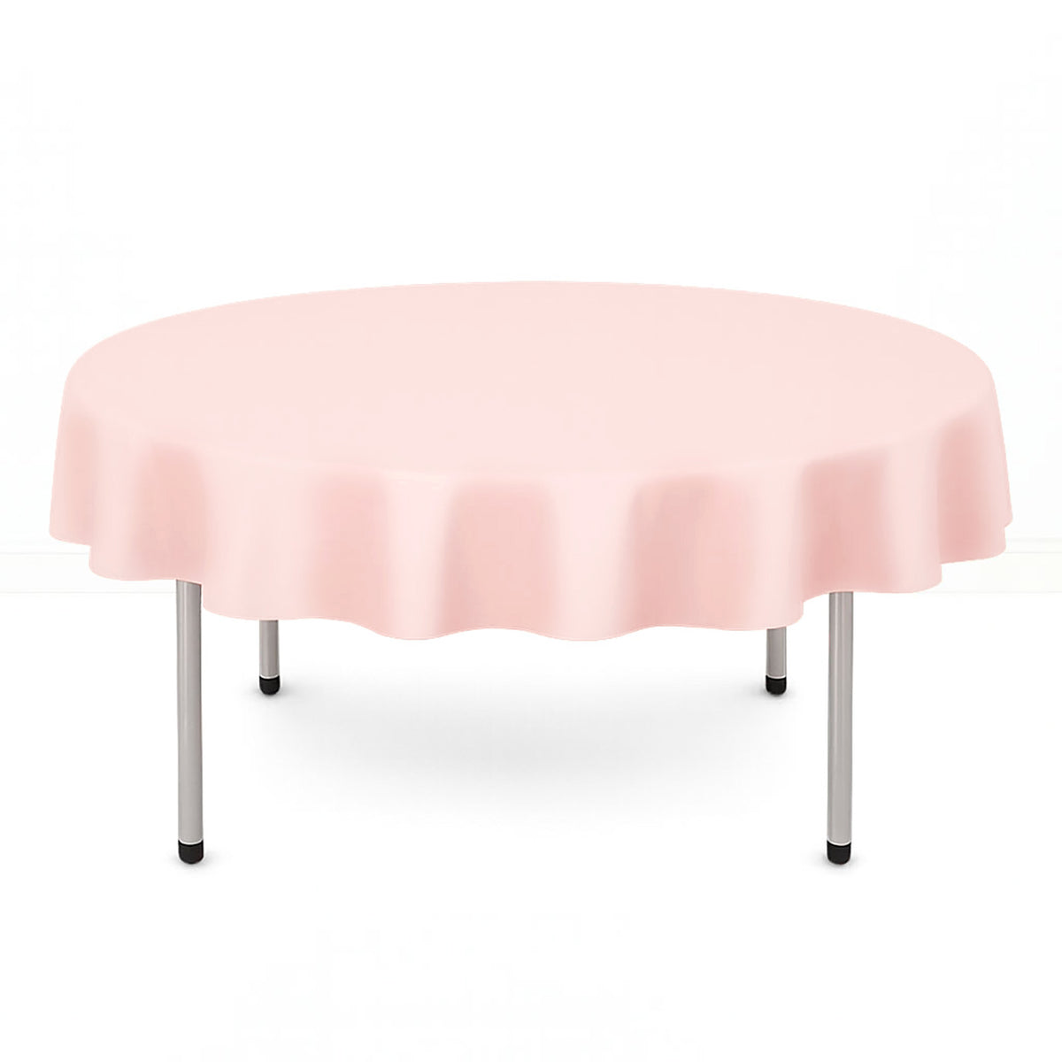 Scuba Polyester Round Tablecloth 70"- By TCF Linens