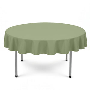 Scuba Polyester Round Tablecloth 70"- By TCF Linens