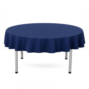 Scuba Polyester Round Tablecloth 70"- By TCF Linens