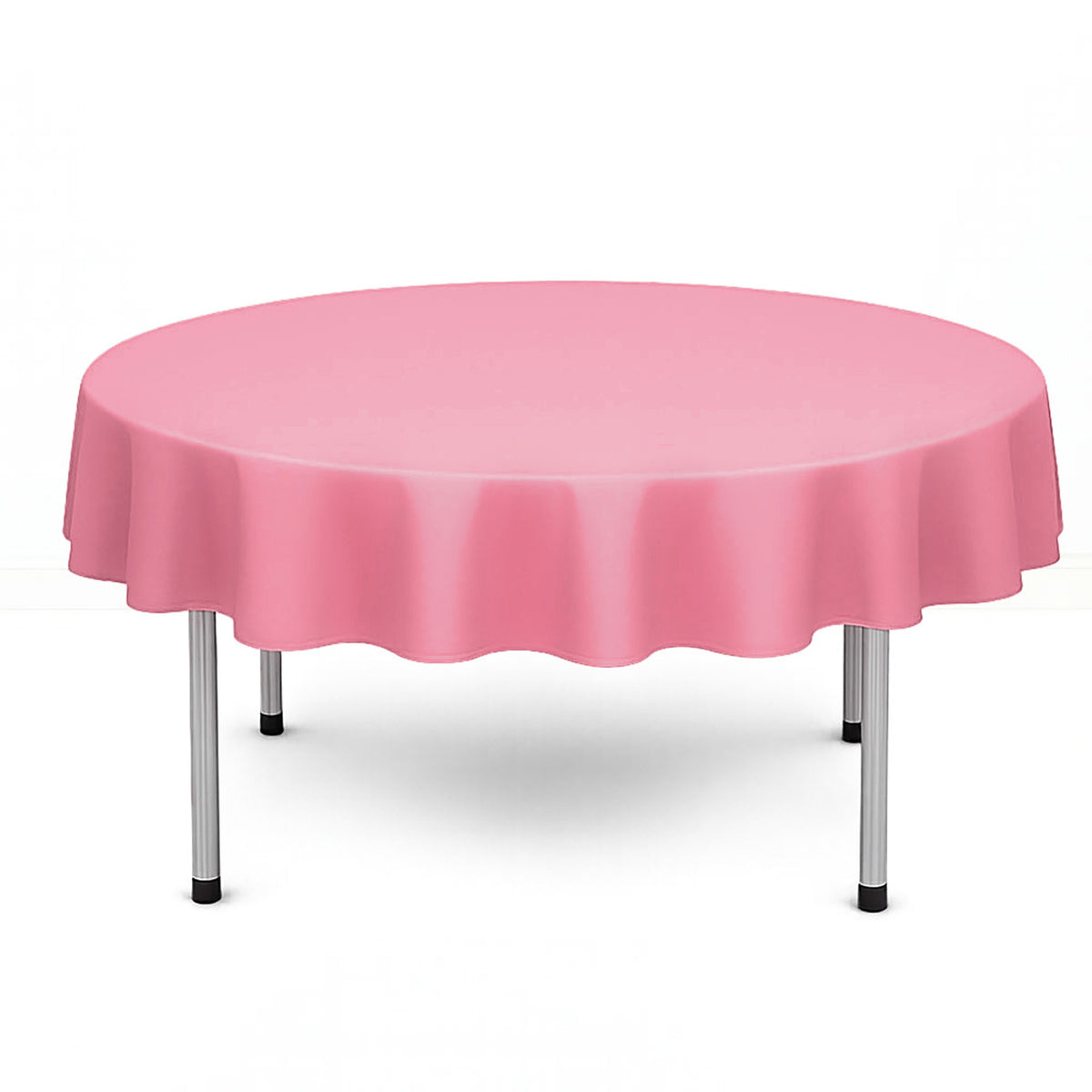 Scuba Polyester Round Tablecloth 70"- By TCF Linens