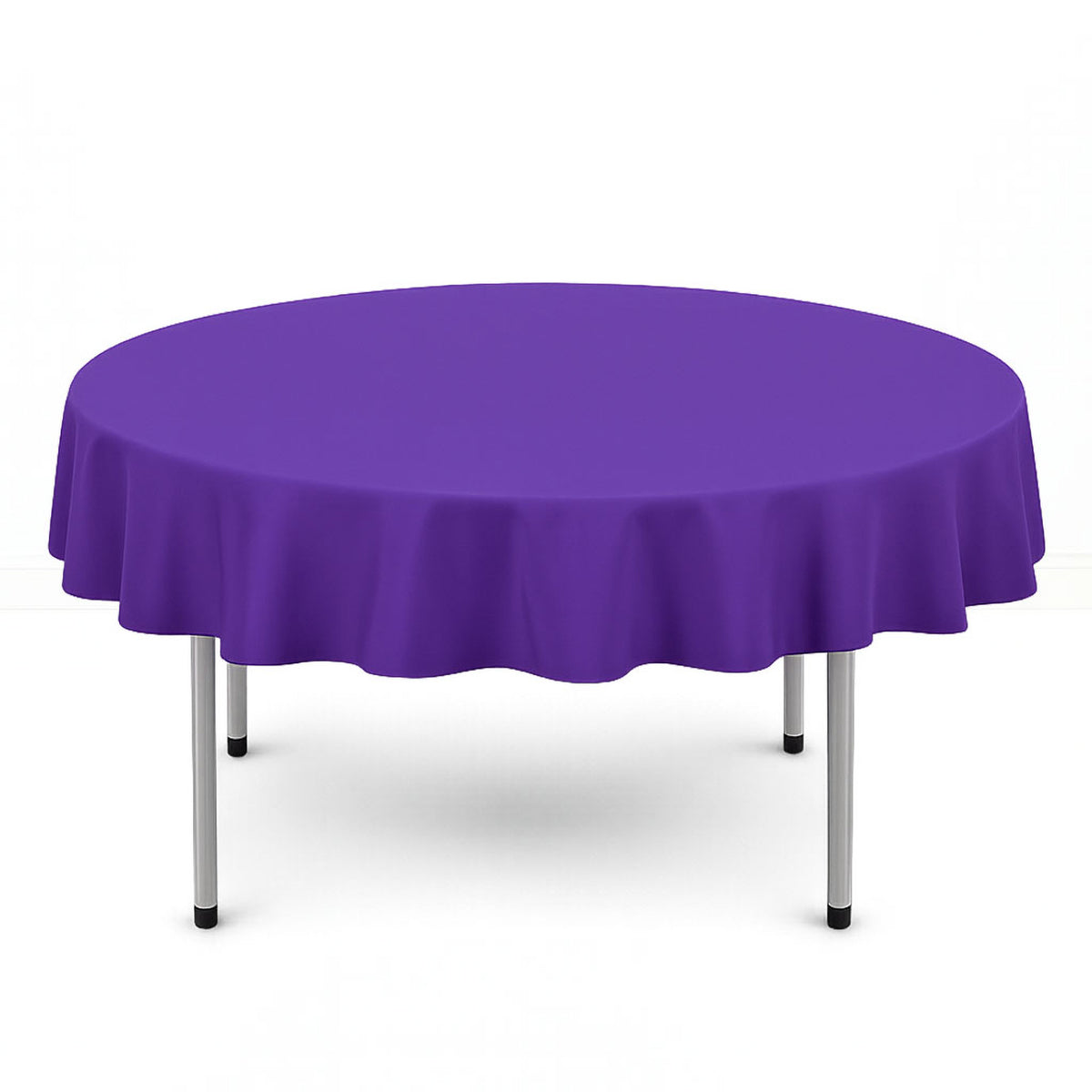 Scuba Polyester Round Tablecloth 70"- By TCF Linens