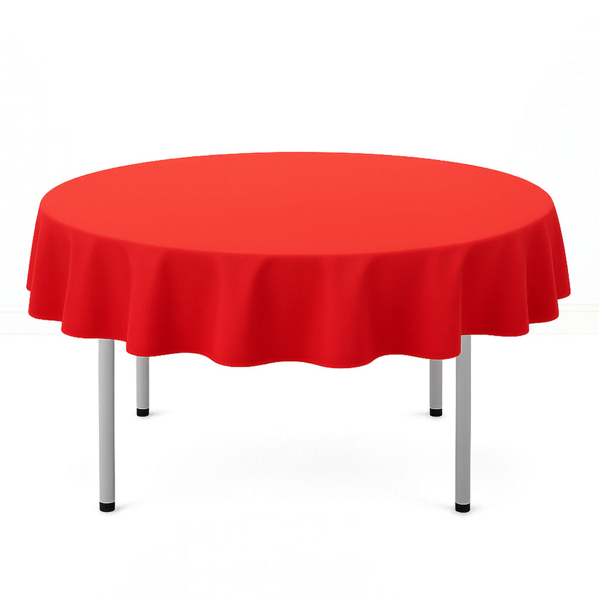 Scuba Polyester Round Tablecloth 70"- By TCF Linens