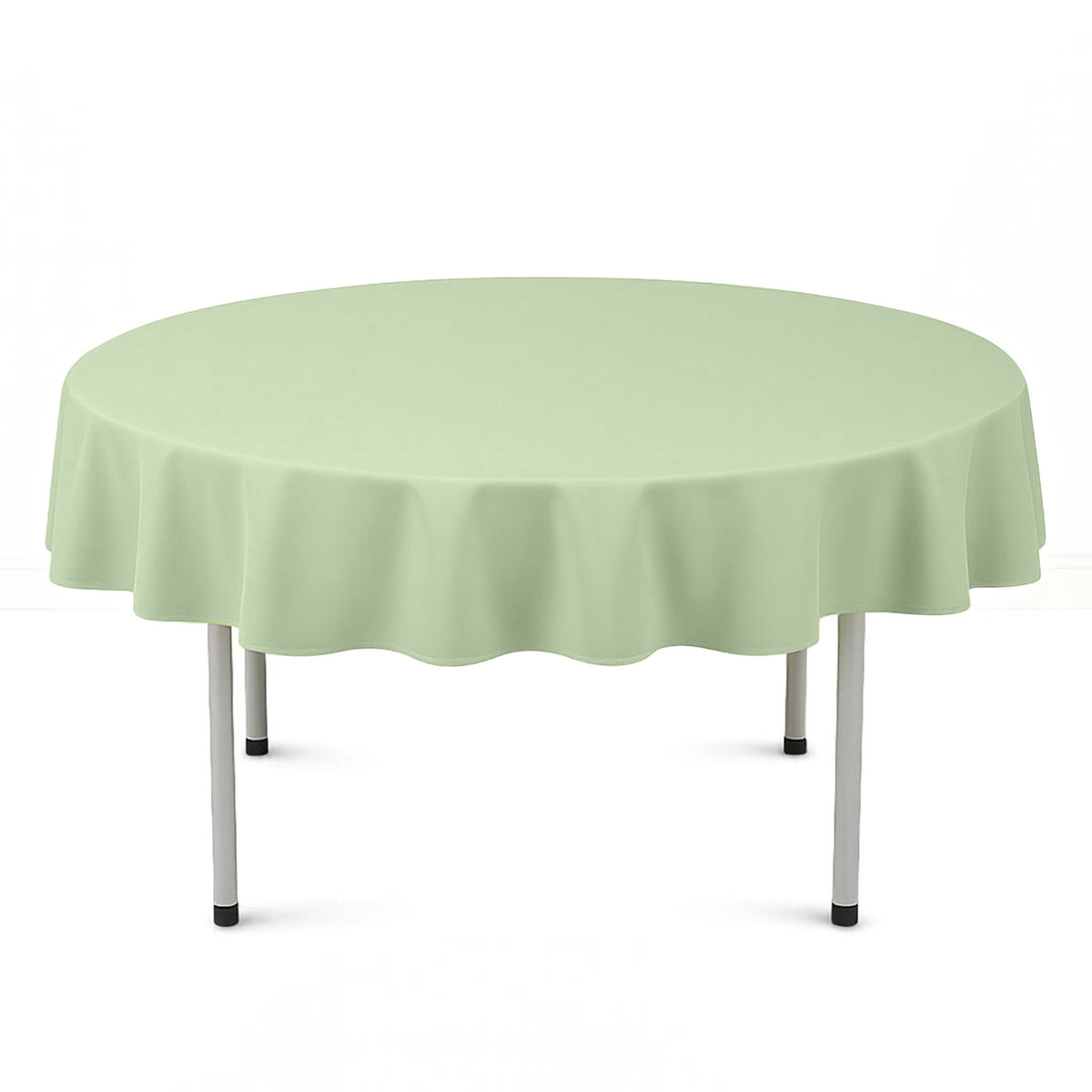 Scuba Polyester Round Tablecloth 70"- By TCF Linens
