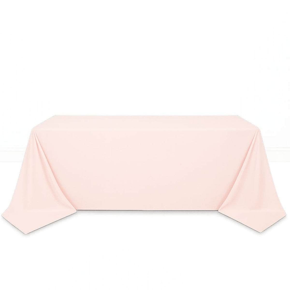 Scuba Polyester Rectangular Tablecloth 90"x132" - By TCF Linens