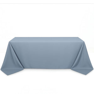 Scuba Polyester Rectangular Tablecloth 90"x132" - By TCF Linens