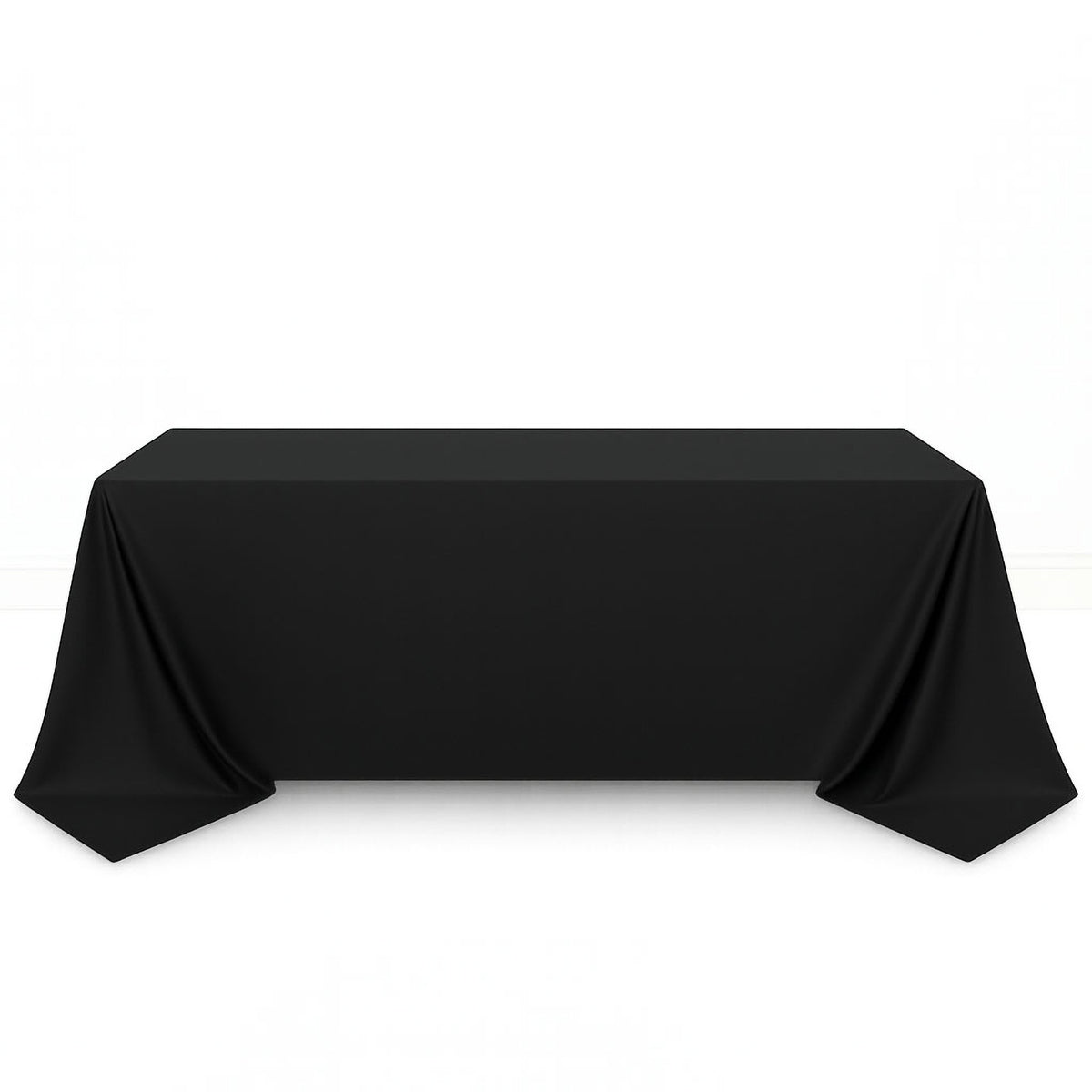 Scuba Polyester Rectangular Tablecloth 90"x132" - By TCF Linens