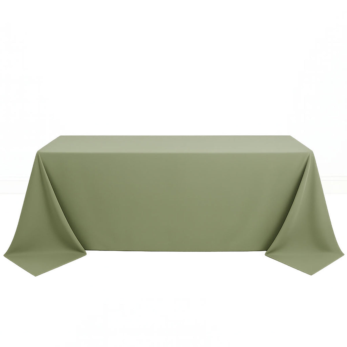 Scuba Polyester Rectangular Tablecloth 90"x132" - By TCF Linens